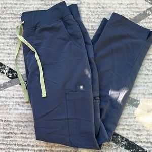 Figs High Waisted Yola 2.0 Space Navy L Petite
